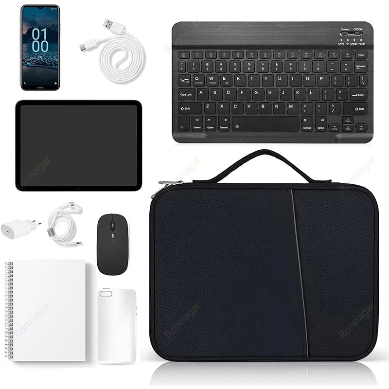 Sleeve Handbag Funda For Samsung Galaxy Tab S10Plus/ S10FE/ S11 10.9/13.1 X820 12.4" S9/S8/S7Plus S8/S9/S10/S11Ultra 2025 14.6''