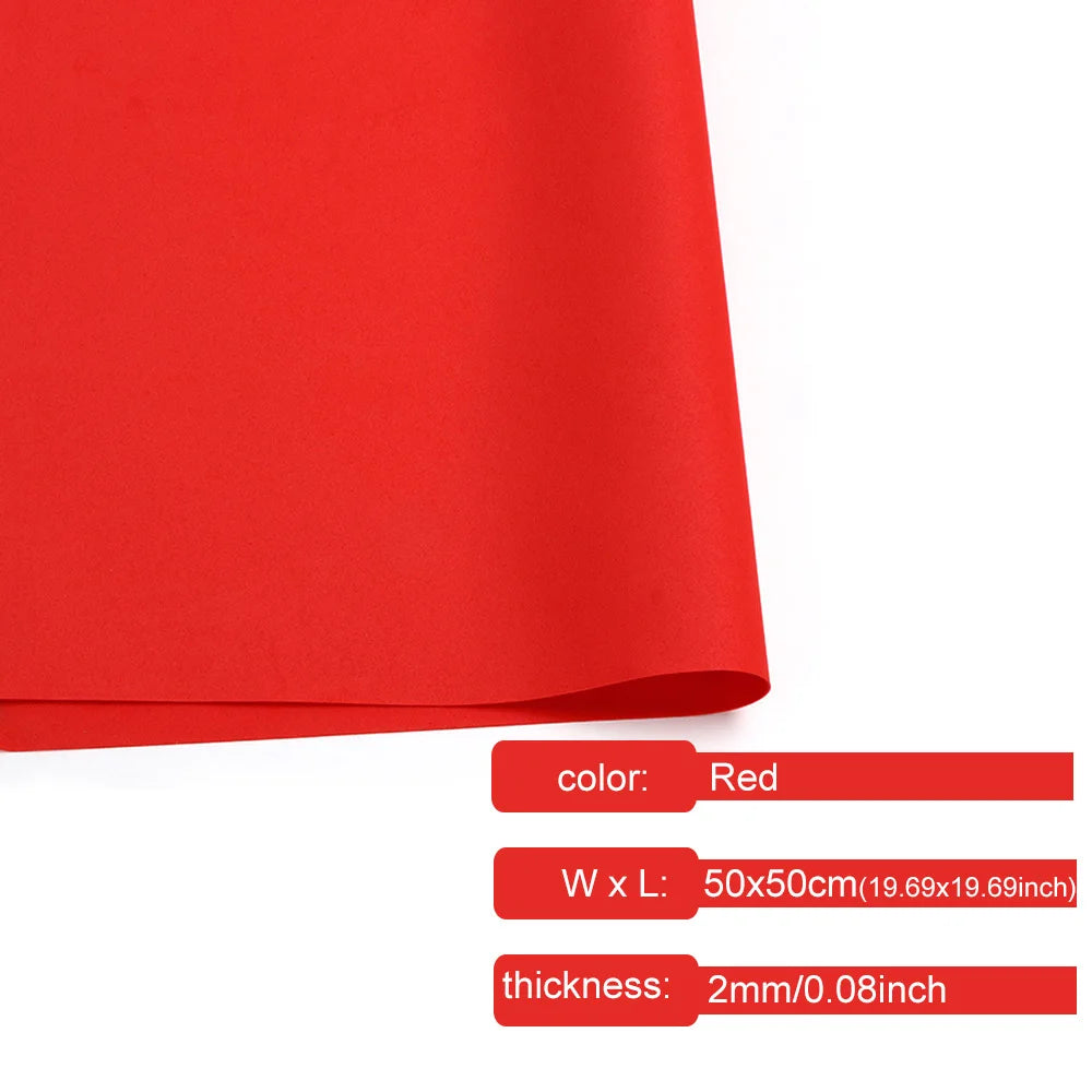 1 Pcs 2mm Colorful  EVA Foam Sheets 50x50cm, Colorful Craft Foam Paper for DIY, Cosplay, Scrapbooking, Arts & Crafts Projects