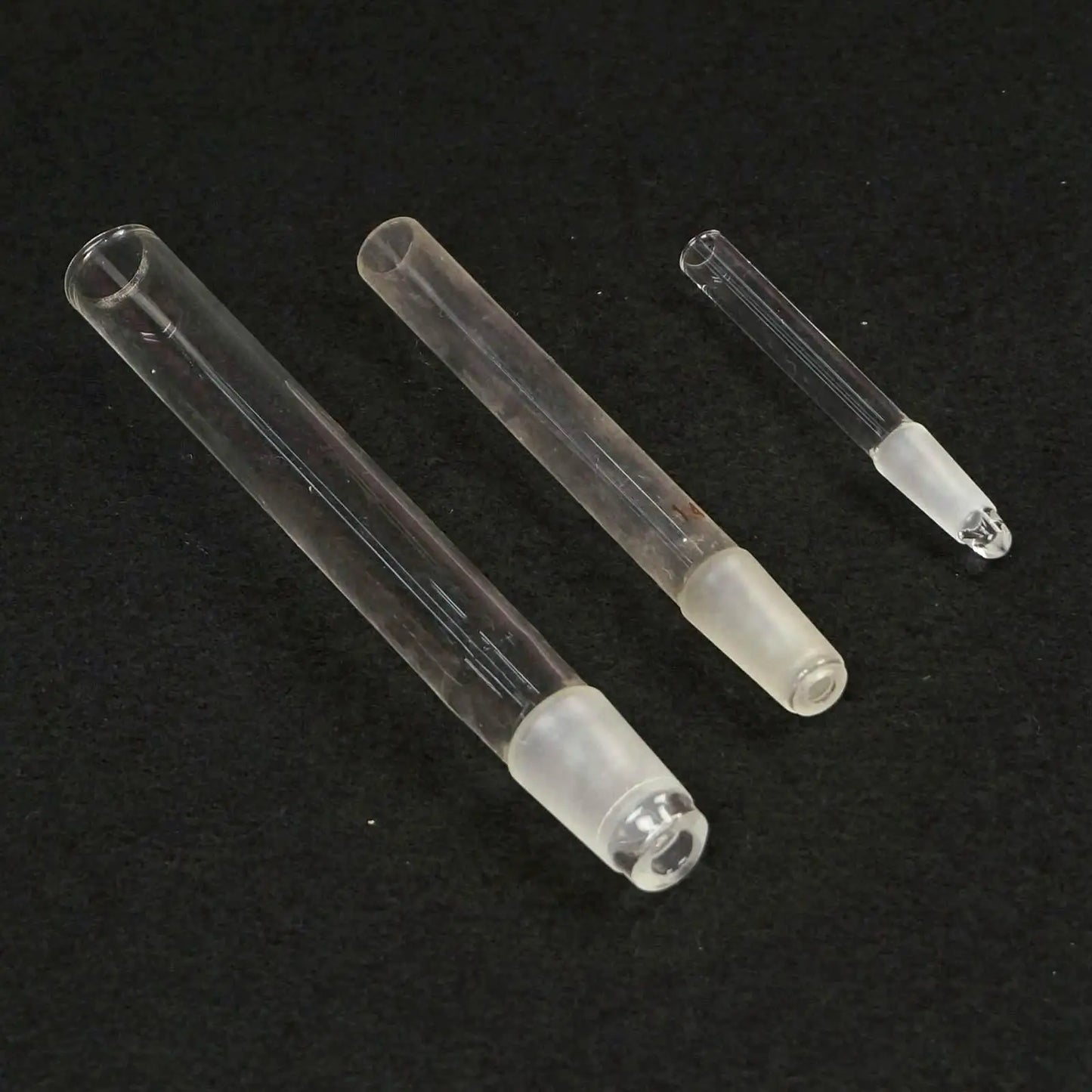 #10 #14 #19 #24 #29 #34 #40 #45 #50 #60 Single Male Joint Glass Straight Connect Adapter Tube - KiwisLove