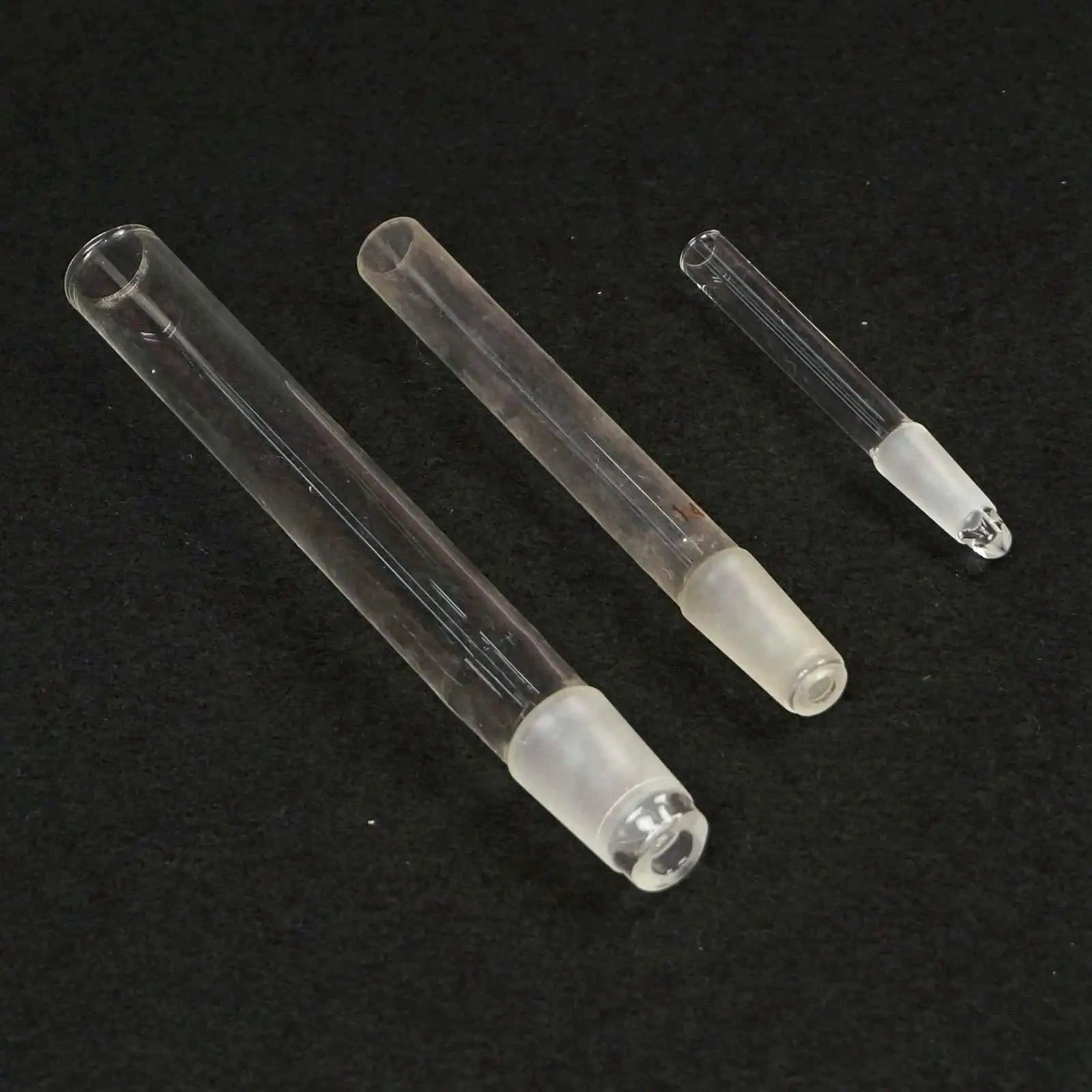 #10 #14 #19 #24 #29 #34 #40 #45 #50 #60 Single Male Joint Glass Straight Connect Adapter Tube - KiwisLove