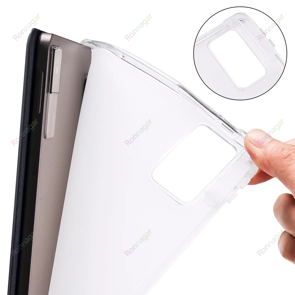 For Xiaomi Redmi Pad 2 Case 11 inch 2025 TPU Soft Funda For Xiaomi Redmi Pad SE 11'' 2023 with Pencil Holder Auto Sleep/Wake up