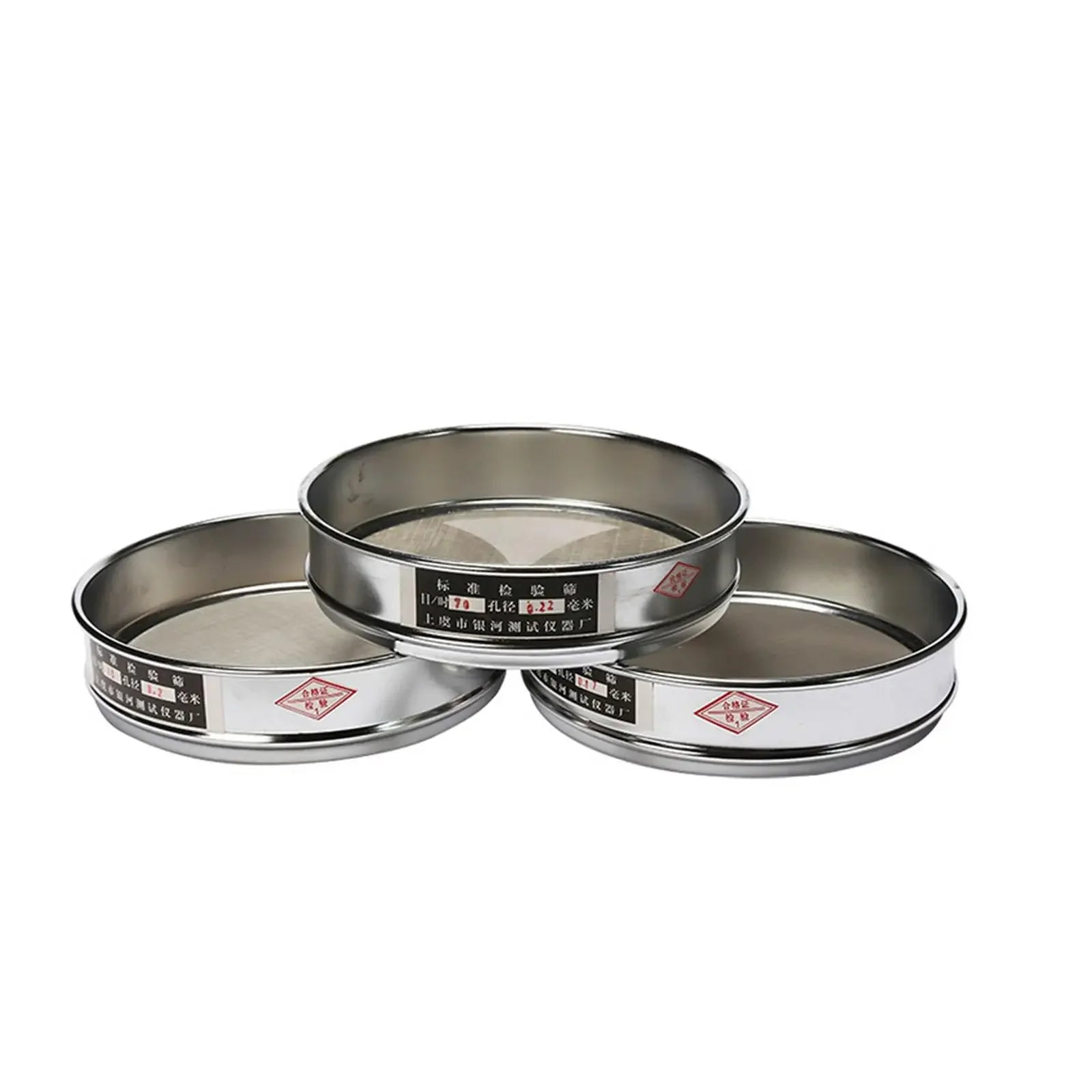 28-110 Mesh 0.63-0.135mm Aperture Stainless Steel 200mm Diam Lab Standard Test Sieve - KiwisLove