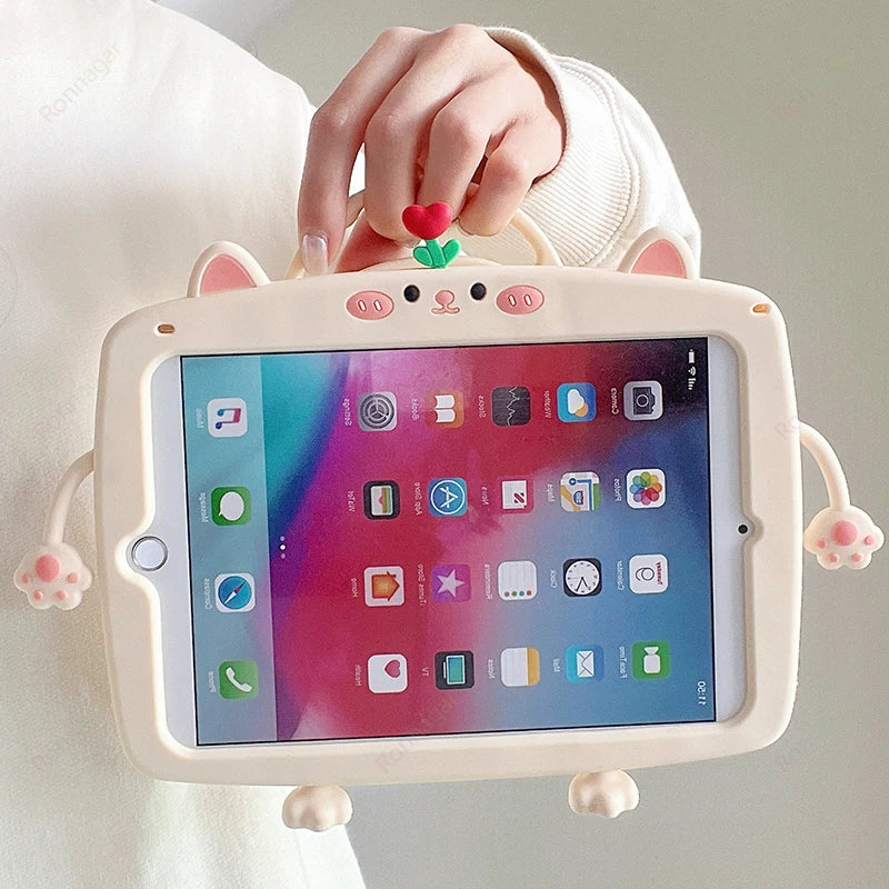 Cartoon Horse Case For iPad A16 2025 2024 Air11 M3 M2 Mini1 2 3 4 5 6 7 Pro11 M4 M2 9.7 10.2 10.9 iPad 6 7 8 9 10th iPad Air 4 5