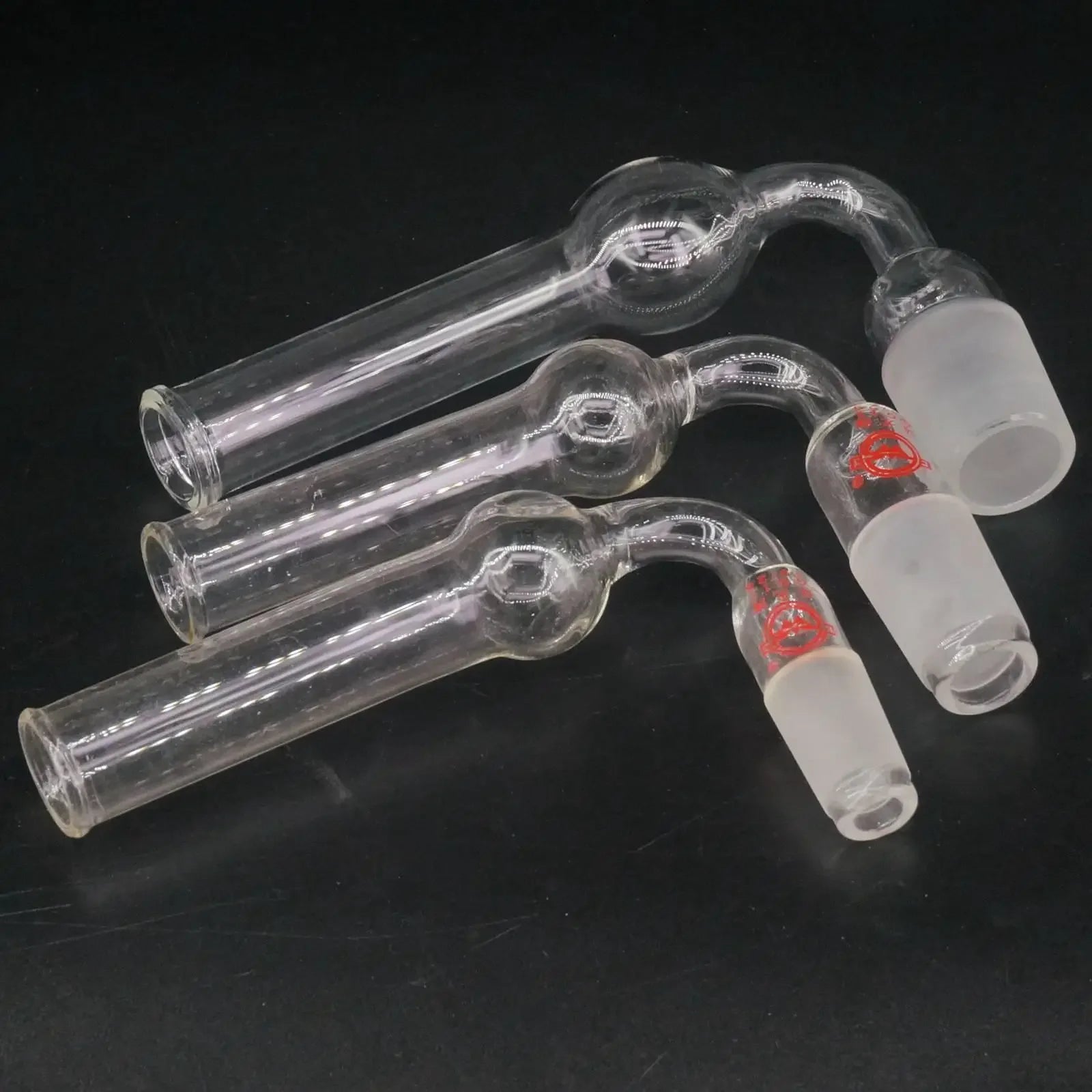 Laboratory Chemistry Supplies 10/19 14/23 19/26 24/29 29/32 Joint Bend Drying Tube Glass Adapter - KiwisLove