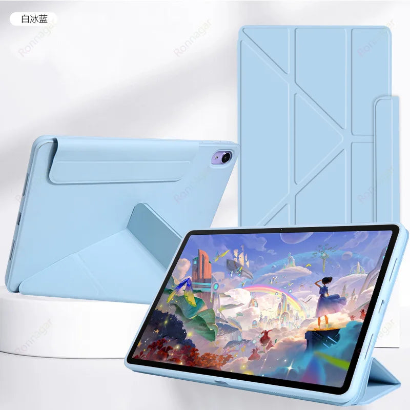 Y folding Funda for Xiaomi Mi Pad 8 11.2 Case 2025 for XiaoMI 6 5 11inch for Redmi Pad 2  SE 11 12.1 Auto Wake/Sleep Stand Cover