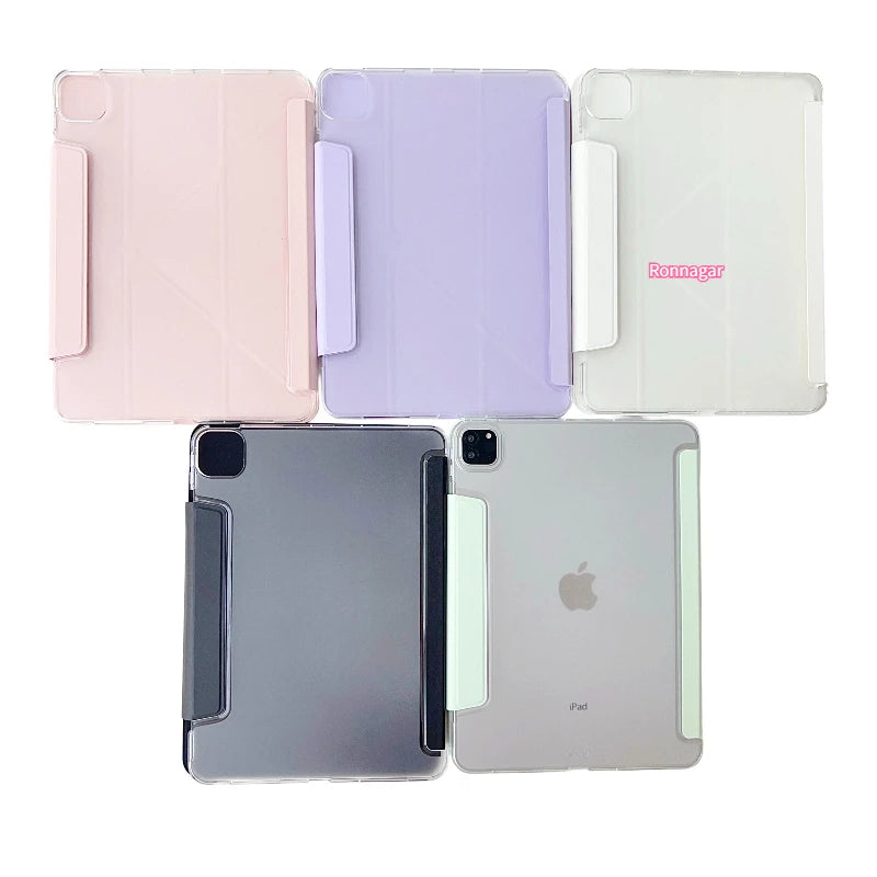 2025 New Y-Fold Case For iPad 11th Gen A16 2025 2024 Air11 13 M2 M3 Air 4 5 for iPad Pro11 M4 12.9 7 8 9th 10th 10.2 10.9 Funda