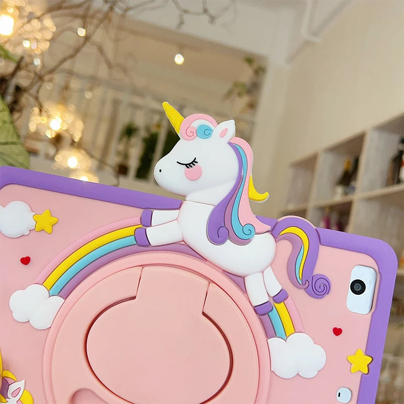 Cartoon Horse Case For iPad A16 2025 2024 Air11 M3 M2 Mini1 2 3 4 5 6 7 Pro11 M4 M2 9.7 10.2 10.9 iPad 6 7 8 9 10th iPad Air 4 5