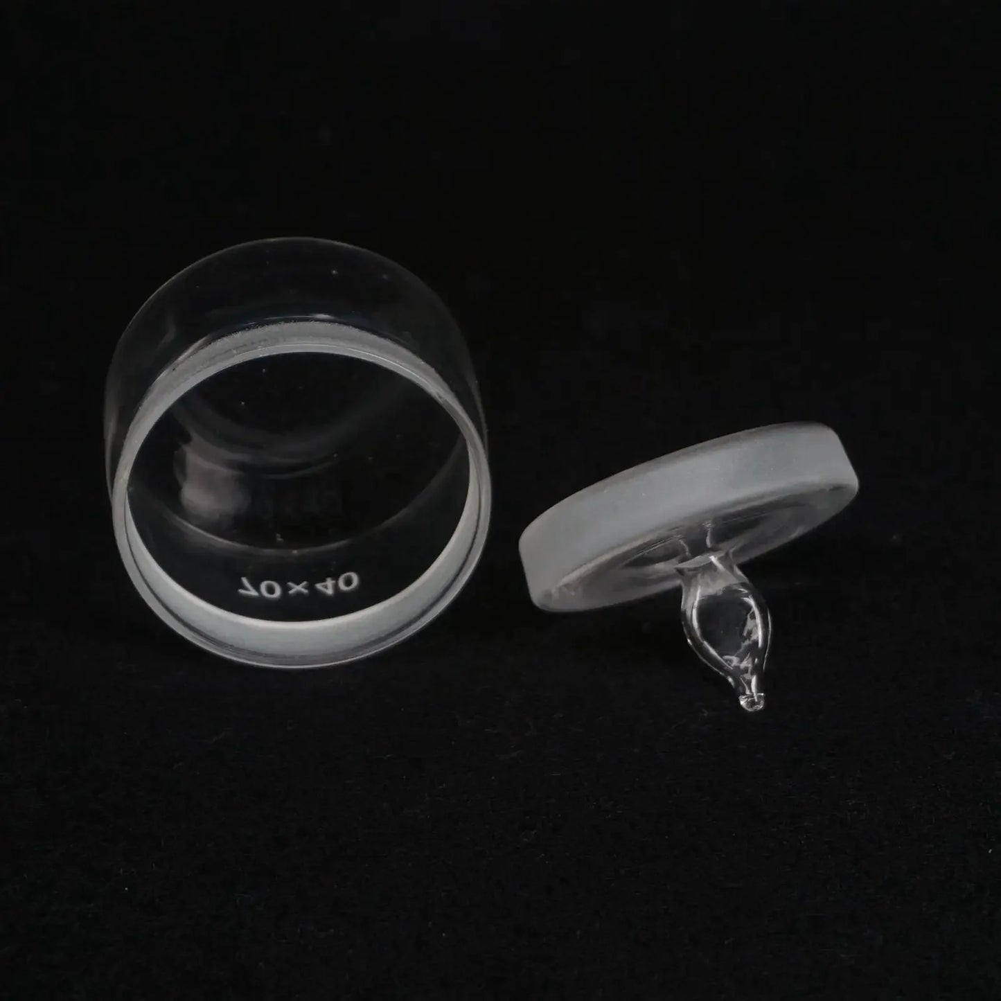 70x40mm Diameter x Height Lab Glass Weighting Bottle with Ground Glass Stopper - KiwisLove