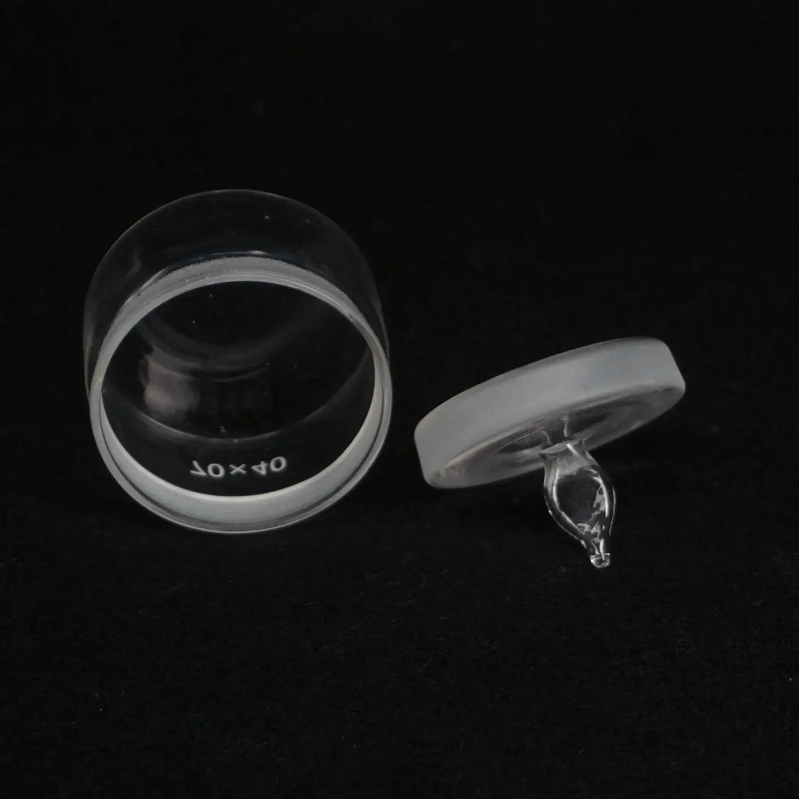 70x40mm Diameter x Height Lab Glass Weighting Bottle with Ground Glass Stopper - KiwisLove