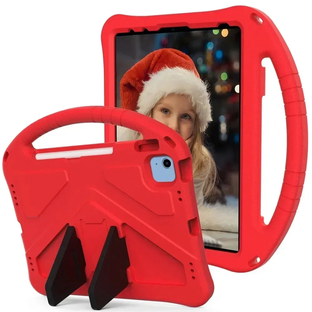 EVA Kids Case for iPad A16 2025 11th Air11 13 2024 Pro11 12.9 13 2024 Cover 10.2 7 8 9 10th Air4 5 10.9 Mini 1 2 3 4 5 6 7 Stand