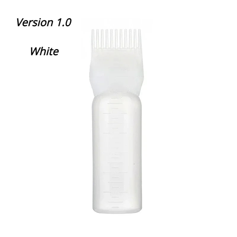2pcs/Set Silicone Hair Comb with Root Comb Applicator Bottle Set Hair Oil Applicator Shampoo Brush Tint Salon Hair Styling Tools - KiwisLove