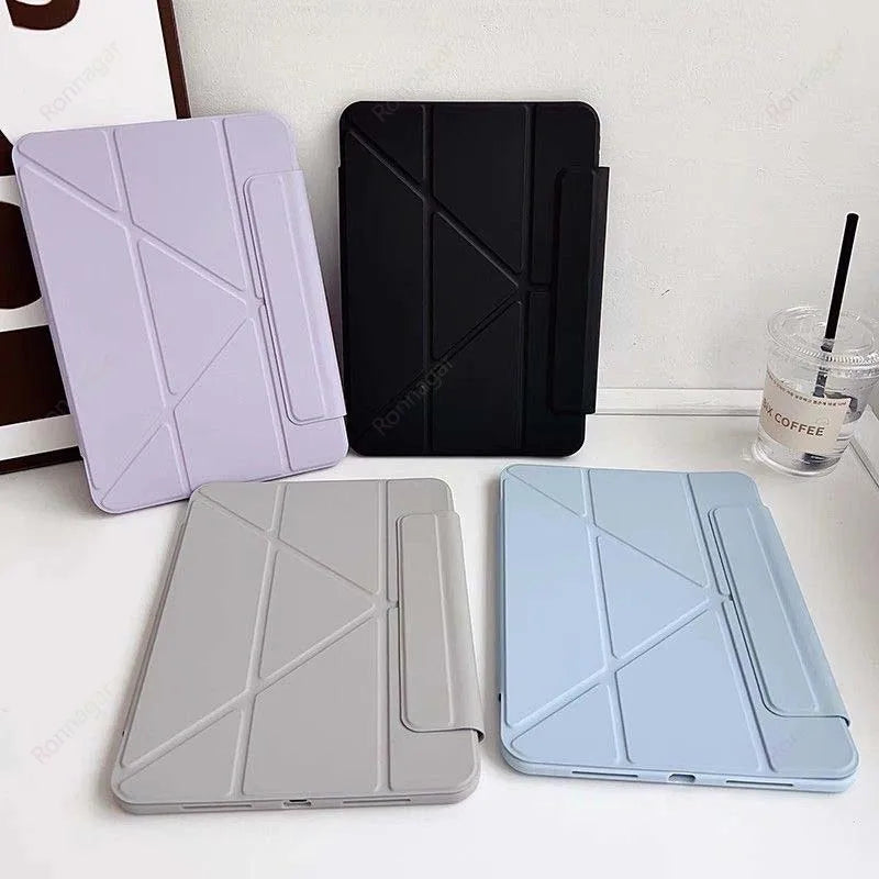 Magnetic Detachable Case for iPad Air11 13 Case M2 M3 2025 2024 iPad Pro11" 13"Case iPad A16 11th 10th 10.2 9th Pro12.9 10.5 9.7
