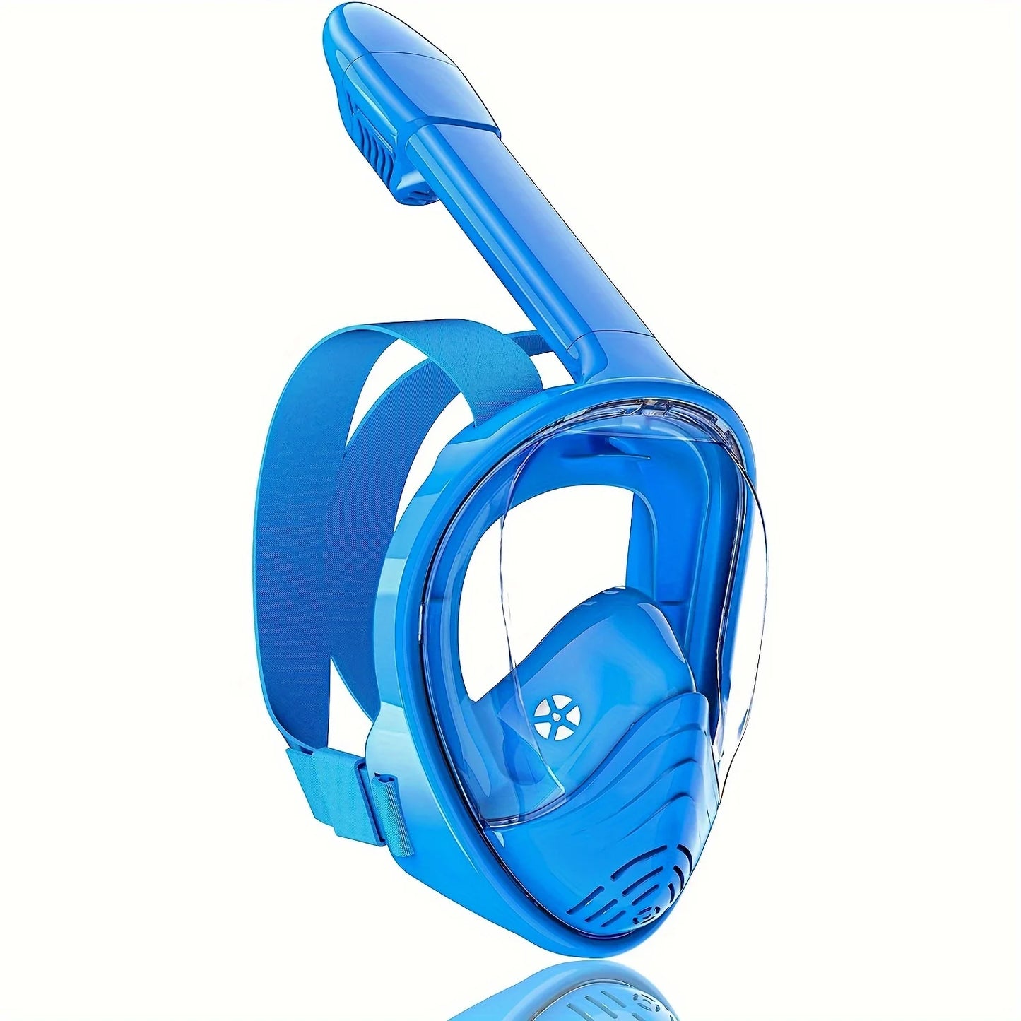 Kids Snorkel Mask  Anti-Fog Leak-Proof Soft Silicone Design Easy to Wear Diving Mask Underwater Scuba Full Face  360° Panoramic
