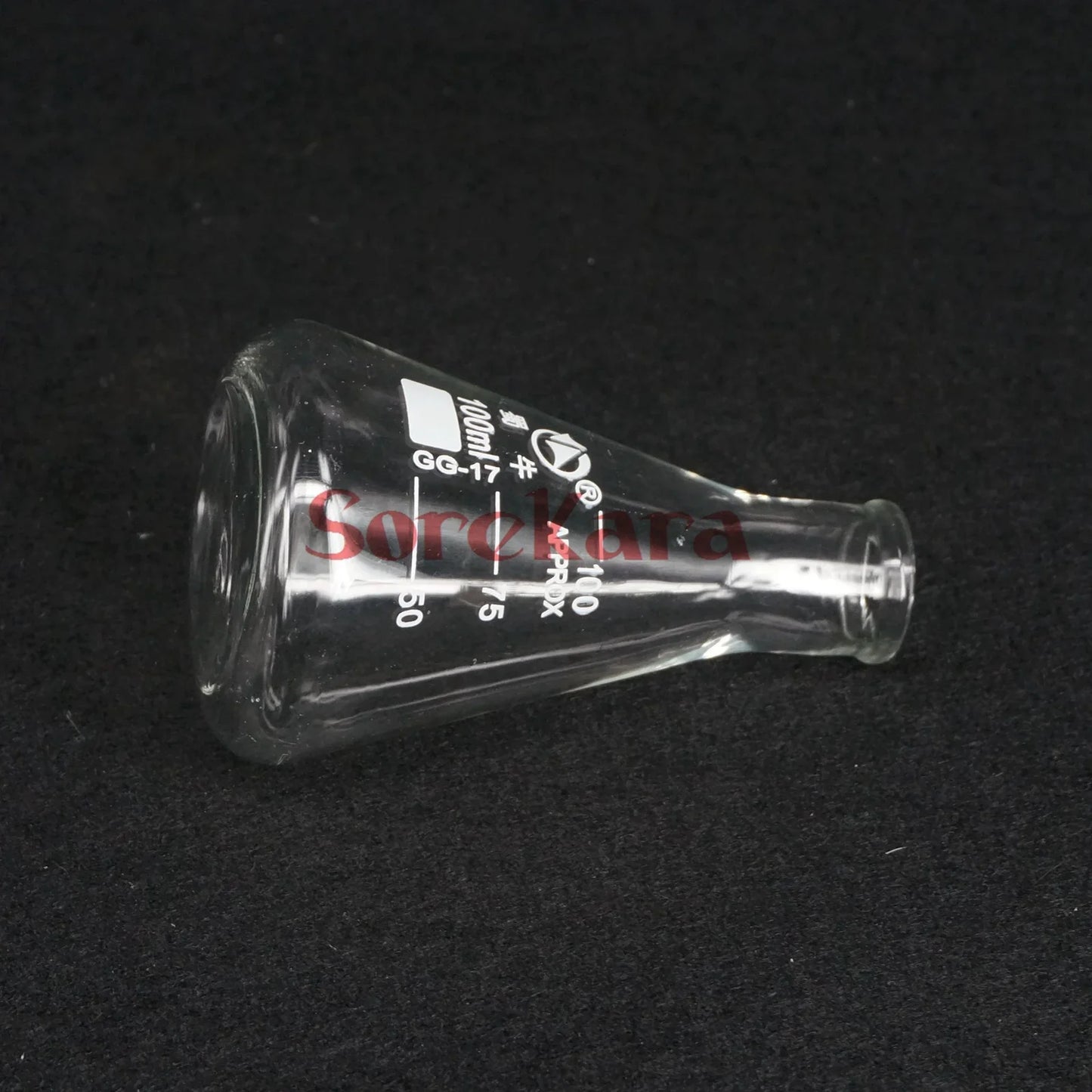 100ml Narrow Neck Borosilicate Glass Conical Erlenmeyer Flask For Chemistry Laboratory - KiwisLove