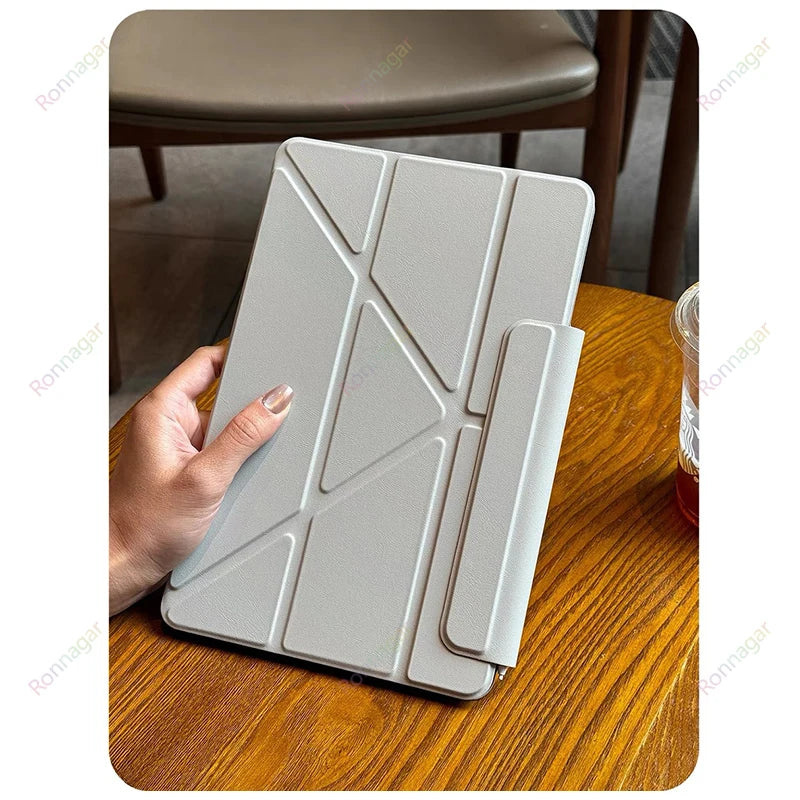Y-Folding Case for Honor Pad X7 Case 8.7 inch Smart Fold PU Leather Stand for Honor Pad X 7 2025 Funda Case 8.7" Sleep Wake up