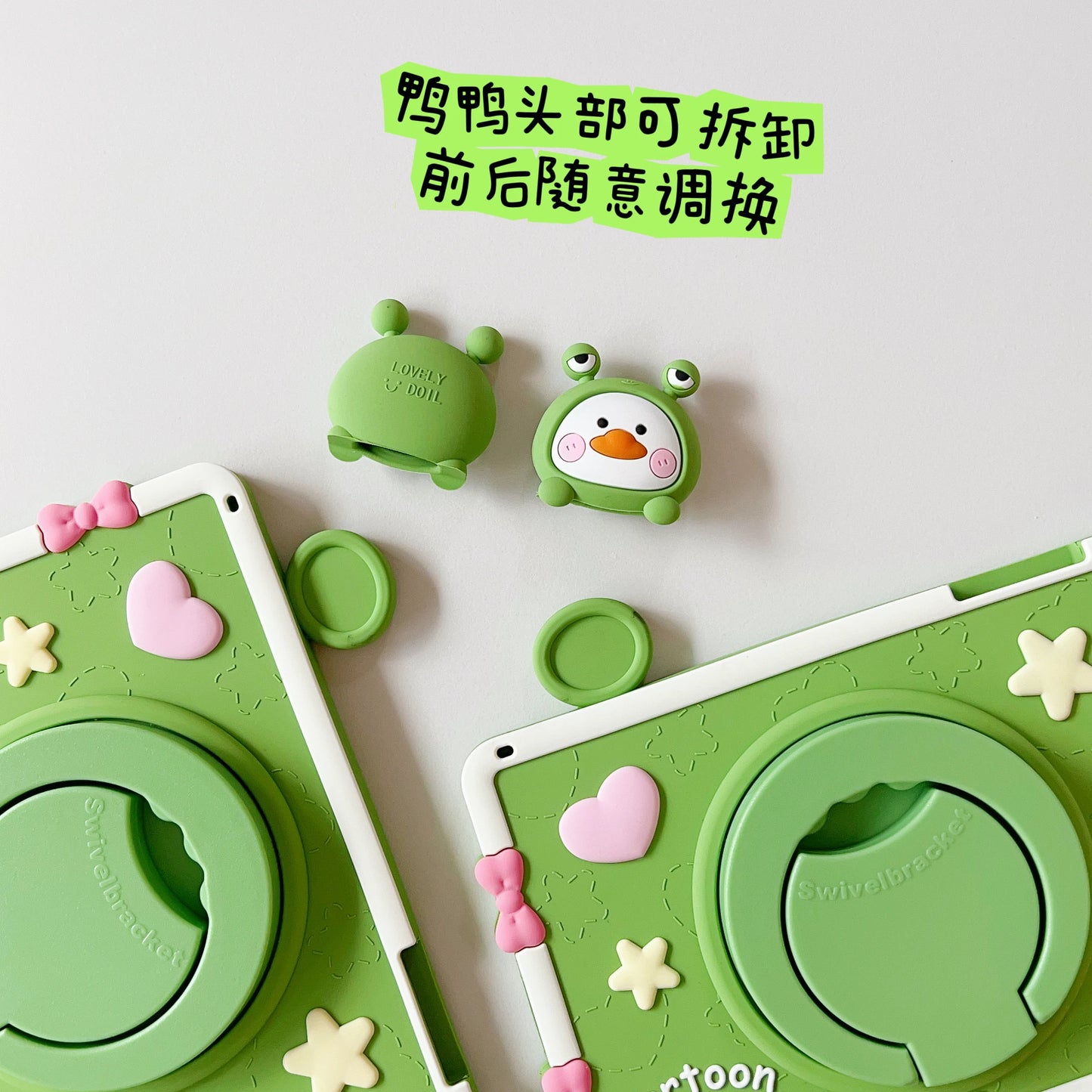 Kids Cartoon Frog Case for Xiaomi RedMi Pad 2 11inch 2025 Soft Silicone Case for Redmi Pad SE 2023 11'' 8.7'' MiPad6 5 Pro11inch
