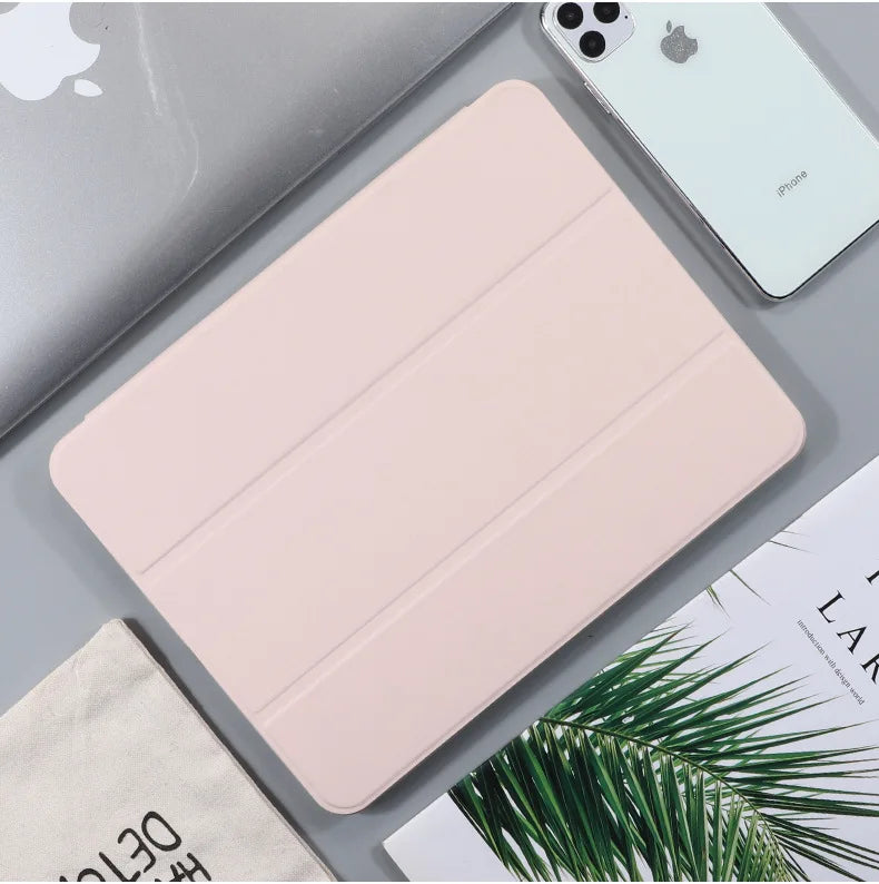 For iPad air 5 Case 2022 10.9 Pro 11 inch 2024 with Pencil Holder Cover 2018 9.7 Air 2/3 10.5 2021 10.2 6/7/8/9/10th Generation - KiwisLove