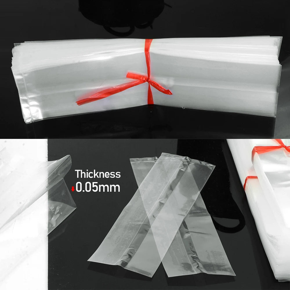 20/50pcs PP Mushroom Spawn Grow Bag Plastic Growing Planter Bags Heat-resistance Plant Nursery Pots Ganoderma Bamboo   Fungus Ba