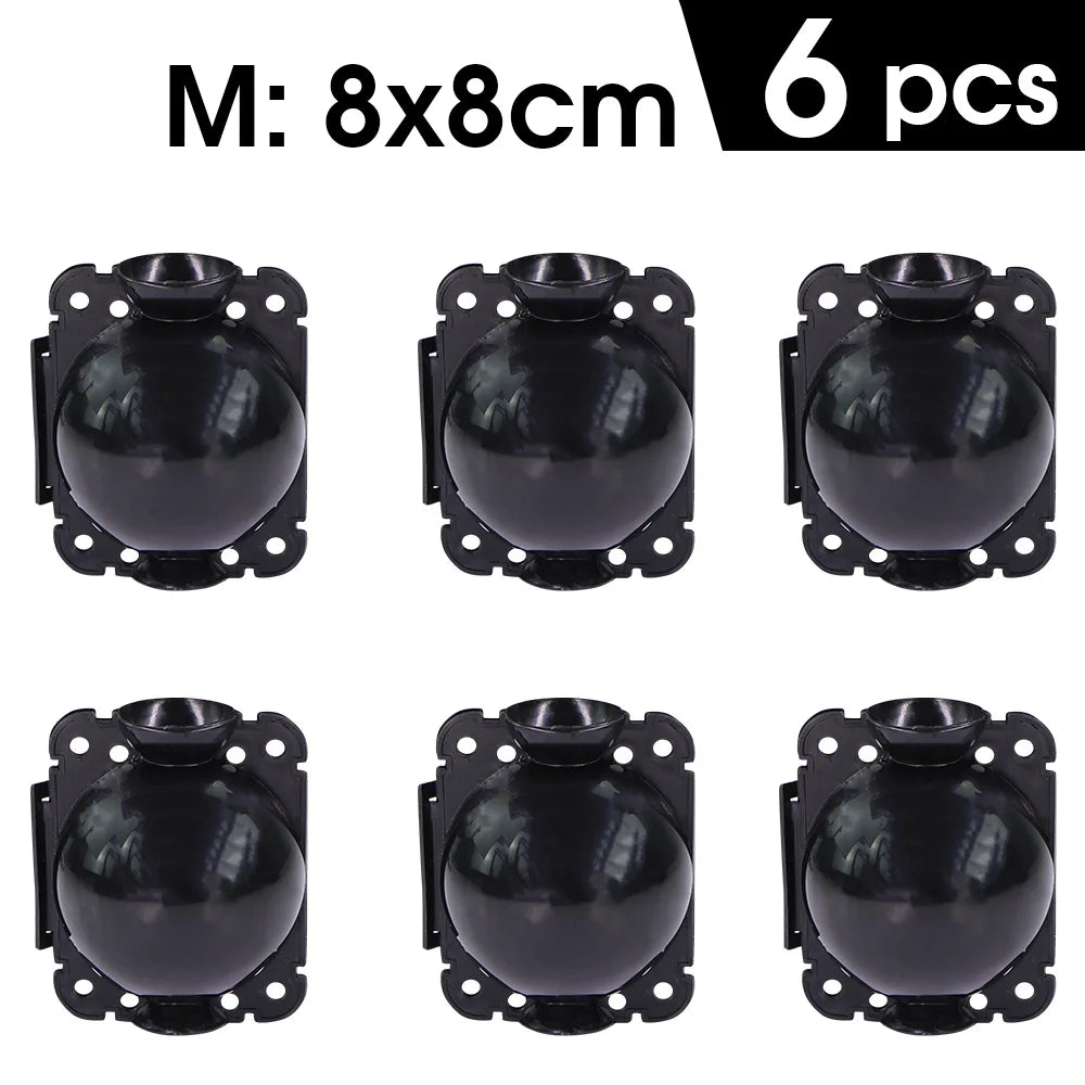 6pcs Strong Plastic Tree Root Grow Box Grafting Tool Rooting Ball Reusable High Pressure Air Layering Tree Rooter Propagator