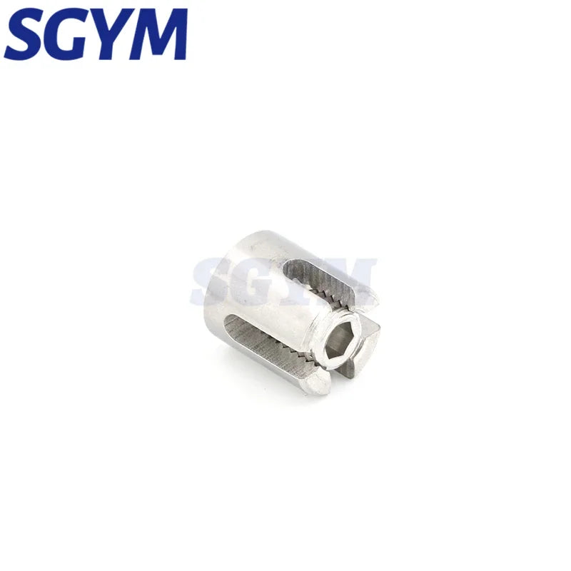 1Pcs M3/M4/M5/M6/M8 90 Degree Angles Marine Grade Stainless Steel 316 Wire Rope Trellis Systems Green Wall Cross Clip Rope Clamp