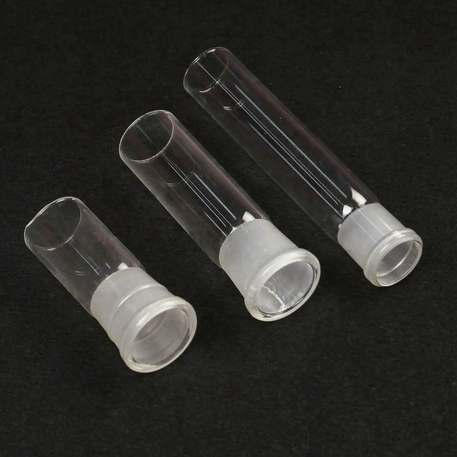 10/19 14/23 19/26 24/29 29/32 34/35 40/38 45# 50/42 60# Single Female Ground Joint Glass Straight Connect Adapter Tube Labware - KiwisLove