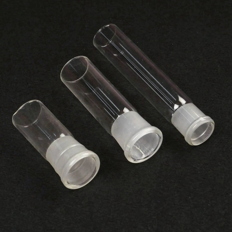 10/19 14/23 19/26 24/29 29/32 34/35 40/38 45# 50/42 60# Single Female Ground Joint Glass Straight Connect Adapter Tube Labware