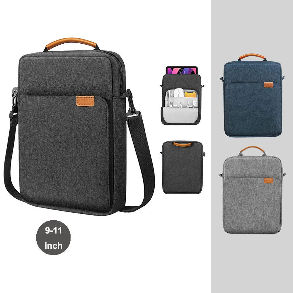 Tablet Handbag Case Sleeve Portable Pouch For iPad 9th 8th Air 4 5 Generation Bag For Xiaomi Lenovo 9.7-11in Tablet Sleeve Bag - KiwisLove
