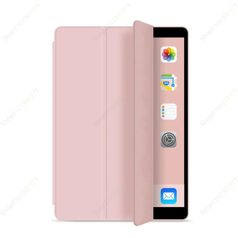 Ultra Slim Case for iPad Air 5th Air 6th Generation M2 2024/Air4th 10.9 iPad Pro11 M4 ipad 7 8 9th 10th Gen Air3 10.5 Sleep wake
