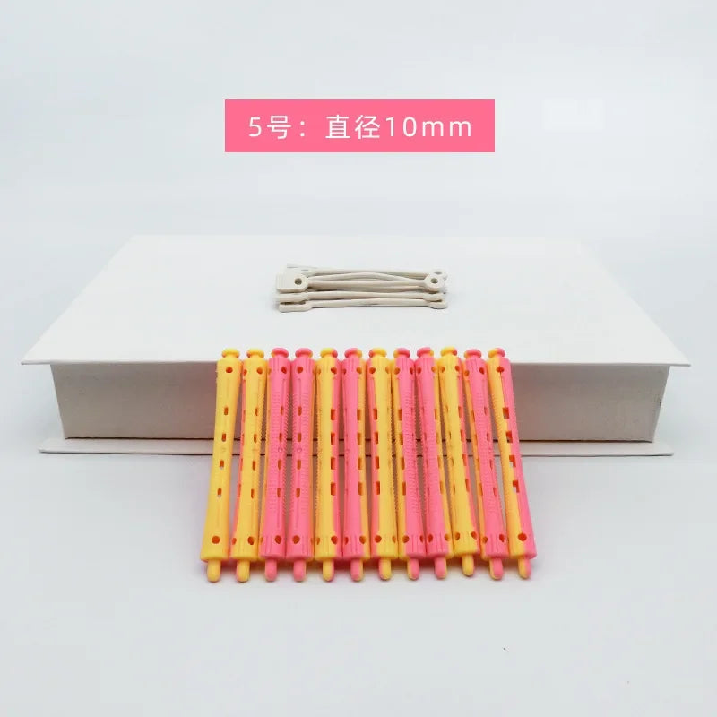 다운펌 Heatless Hair Curler No Heat Hair Rollers Soft Curling Rod Pull Core Lazy Curls Flexi Rods Wave Formers Hair Styling Tools - KiwisLove