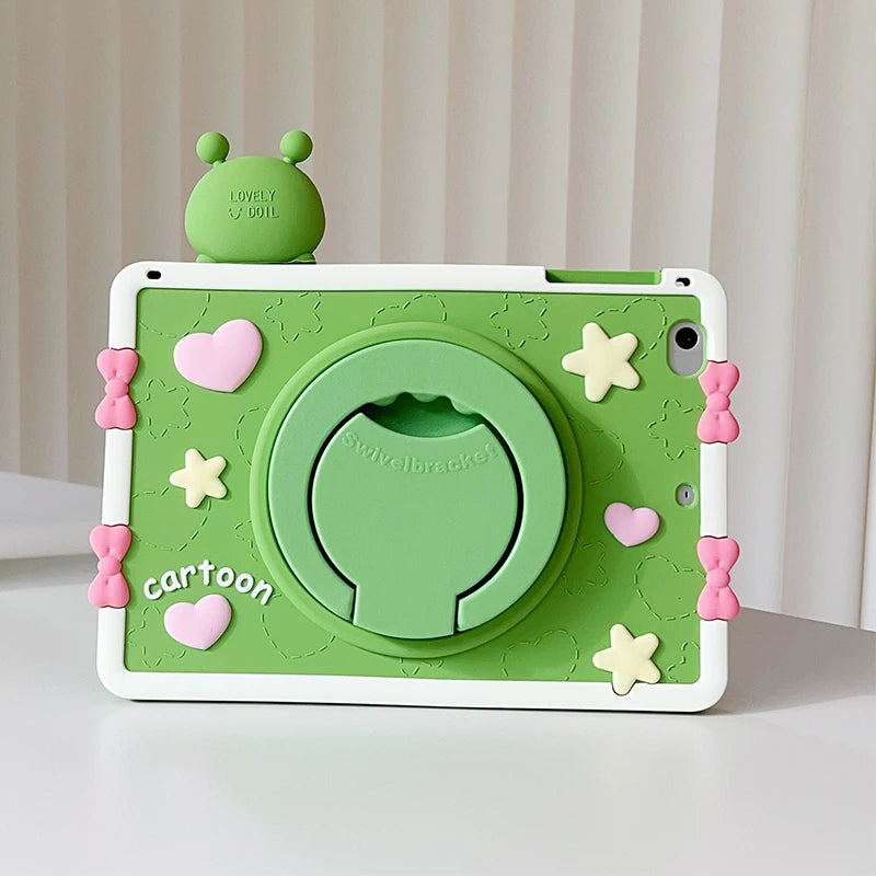 Girls Case for iPad Pro 11 inch/Air 5th/Air 4th Generation 10.9" Cute Cartoon kids Pig Case for iPad Pro 11/Air 10.9/ Air5/ Air4