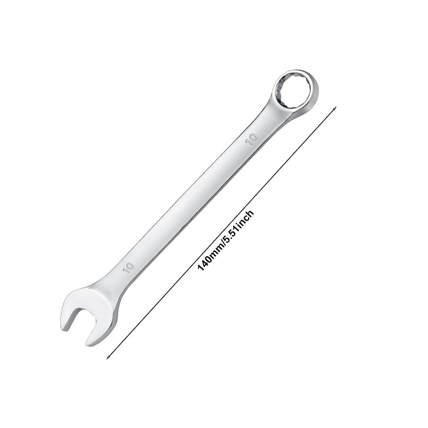 Dual-use plum blossom open end Ratchet wrench 7MM-24MM Combination spanners nut cutter combined Key Repair hand tools