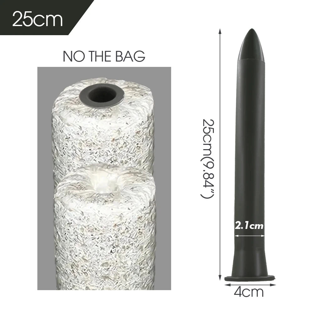 Greenhouses Reusable Inoculation Sticks for Mushroom Plastic Convex Edge Mushroom Punch Pole Cultivation Tools Edible Fungi Inoc