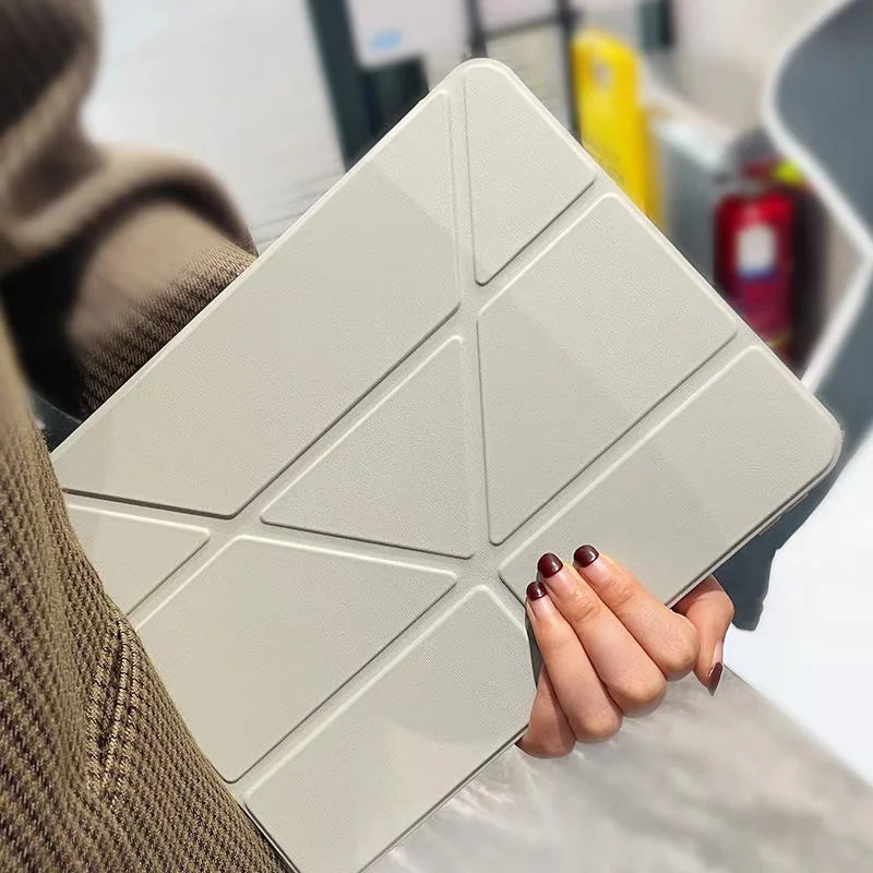 For iPad Air 5 Air 6 A16 11th M3 iPad Pro 11 12.9 13 10 Gen 10.5 10.2 9th 8th 6th 5th 9.7" Mini 7 6 Smart Case with Pen Holder - KiwisLove