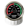 Waterproof 85mm Boat Rudder Angle Indicator 0-190 ohm With Rudder Angle Sensor Kit Rudder Angle Gauge 8 Colors Backlight 12V 24V - KiwisLove