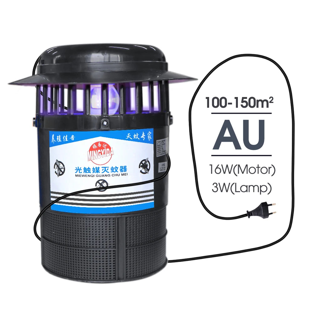 110/220V Garden Outdoor Mosquito Killer Lamp  Pest Trap 16W Photocatalyst Inhalant Insect Fly UV Light Bug Zapper Pest Catcher