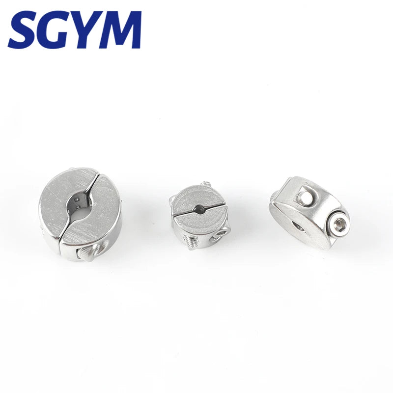 5/10 PCS 316 Stainless Steel Wire Rope Grip Stop Single Pivot Cable Suspension Round Clamp Cable Clip Hexagon Grub Screw Bolts