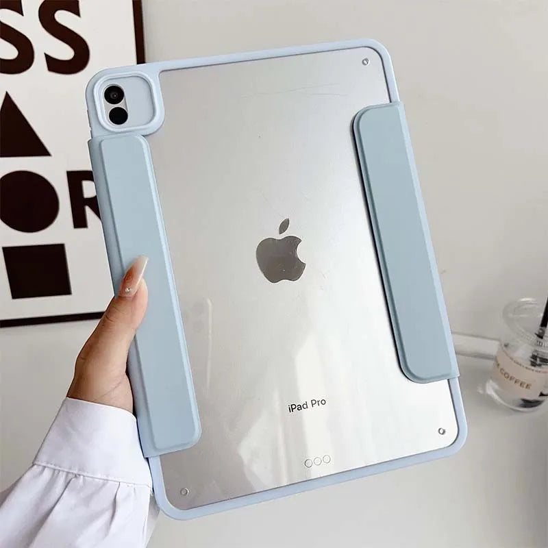 Removable Magnet Case for iPad A16 11th 2025 2024 iPad Air11 Air13 M3 M2 Pro11'' 12.9'' 13'' Air 4 5 10th 9th 10.9 10.2 9.7 10.5