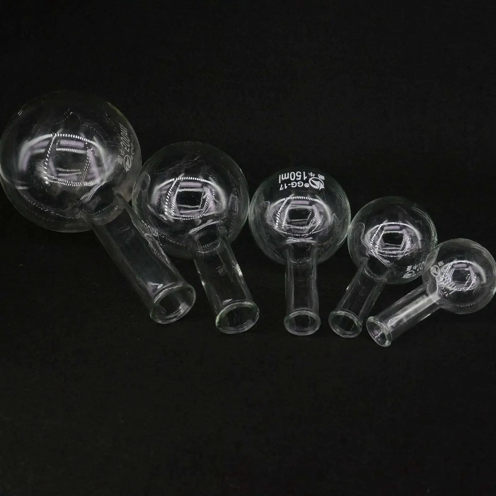 50/100/150/250/500/1000/2000ml Borosilicate Glass Long Neck Flat Bottom Flask Thermostability - KiwisLove