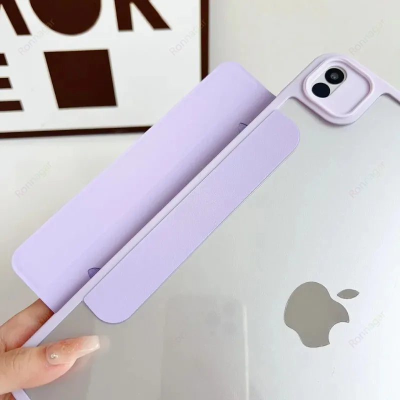 Magnetic Detachable Case for iPad Air11 13 Case M2 M3 2025 2024 iPad Pro11" 13"Case iPad A16 11th 10th 10.2 9th Pro12.9 10.5 9.7