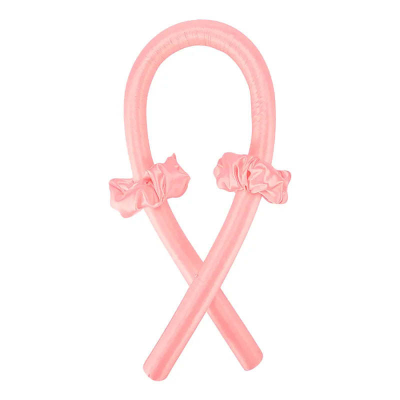 Heatless Curling Rod Headband No Heat Silk Curls Ribbon Hair Rollers Sleeping Soft Headband Lazy Hair Curlers Hair Styling Tools - KiwisLove