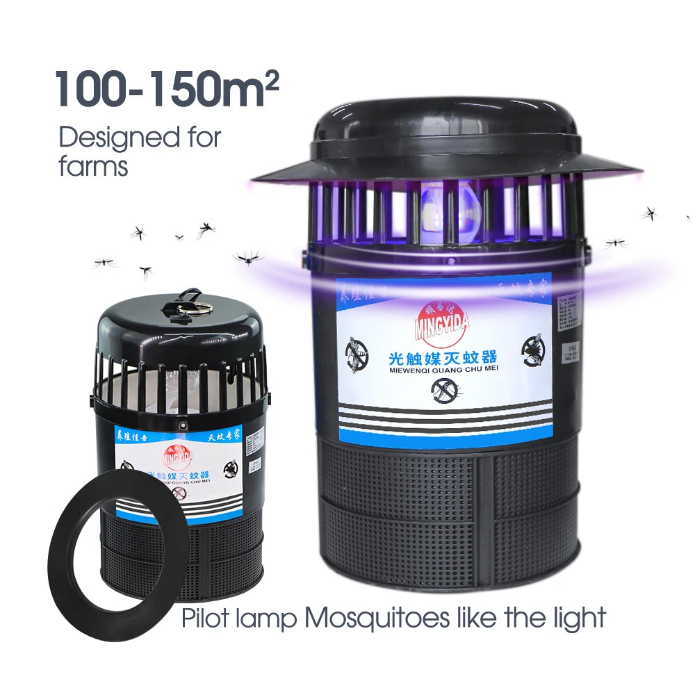 110/220V Garden Outdoor Mosquito Killer Lamp  Pest Trap 16W Photocatalyst Inhalant Insect Fly UV Light Bug Zapper Pest Catcher