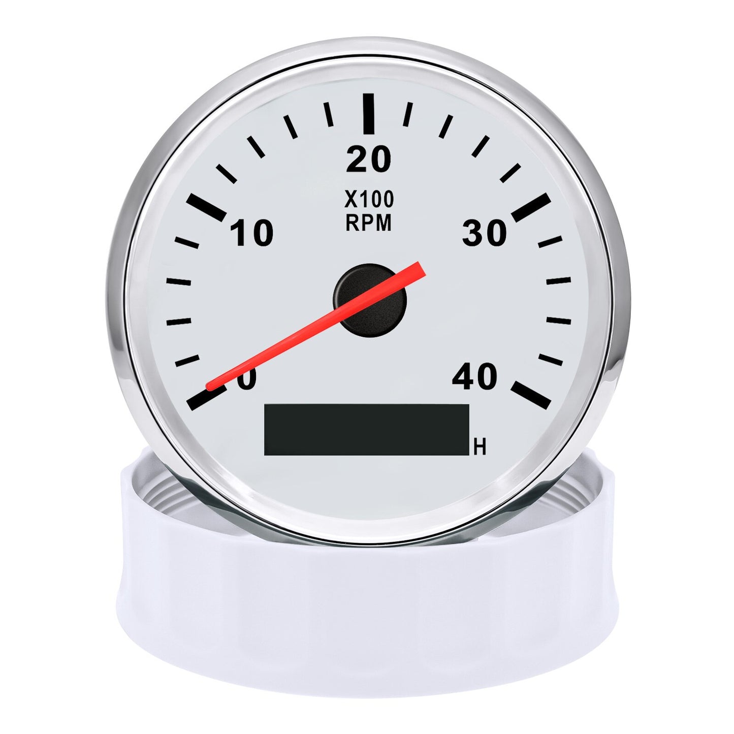 12V/24V 85mm Marine Tacho Meter Gauge LCD Digital Hourmeter Boat Tachometer 3000~8000RPM Toerenteller Hour Meter RPM Sensor - KiwisLove