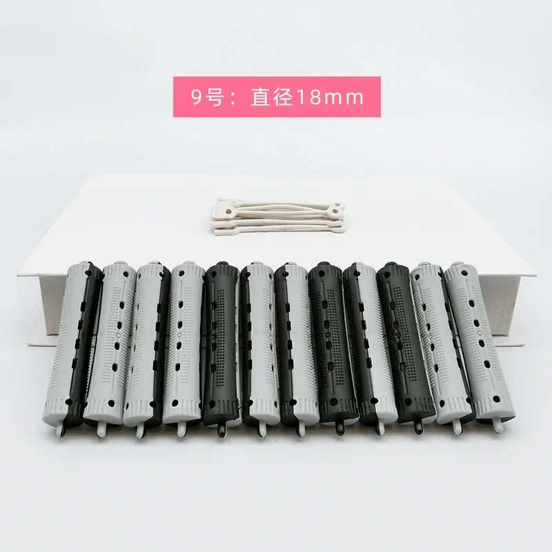 다운펌 Heatless Hair Curler No Heat Hair Rollers Soft Curling Rod Pull Core Lazy Curls Flexi Rods Wave Formers Hair Styling Tools - KiwisLove