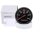 4K/6K/8K RPM 85mm Boat Tachometer Digital Engine Tach Hourmeter Tachometer Gauge for Diesel Gasoline Car rpm Meter Gauge 9~32V - KiwisLove