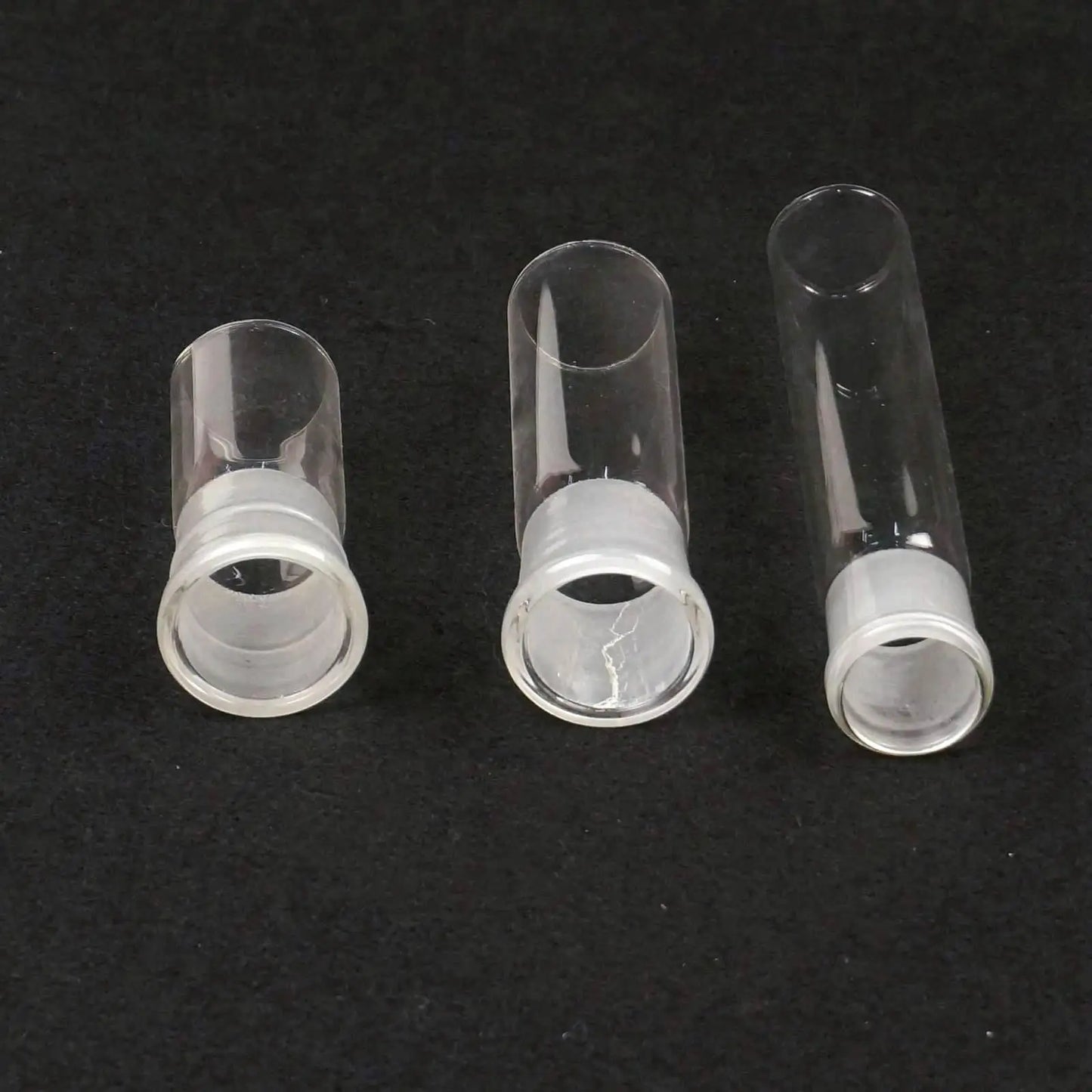 10/19 14/23 19/26 24/29 29/32 34/35 40/38 45# 50/42 60# Single Female Ground Joint Glass Straight Connect Adapter Tube Labware - KiwisLove