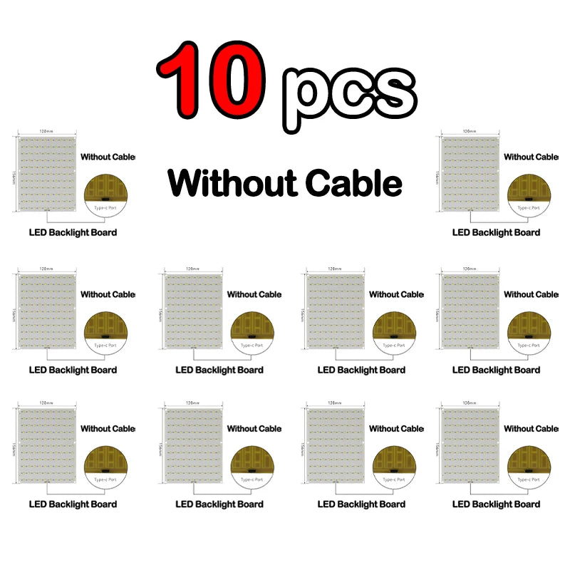 For Bambu Lab Lithophane Led Panel CMYK LED Backlight Board PLA Basic CMYK Lithophane Bundle 3D Print Lithophane Photo DIY - KiwisLove