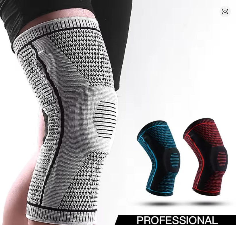 Knee Brace for Arthritis Knee Pad Silicone Spring Compression Sleeve