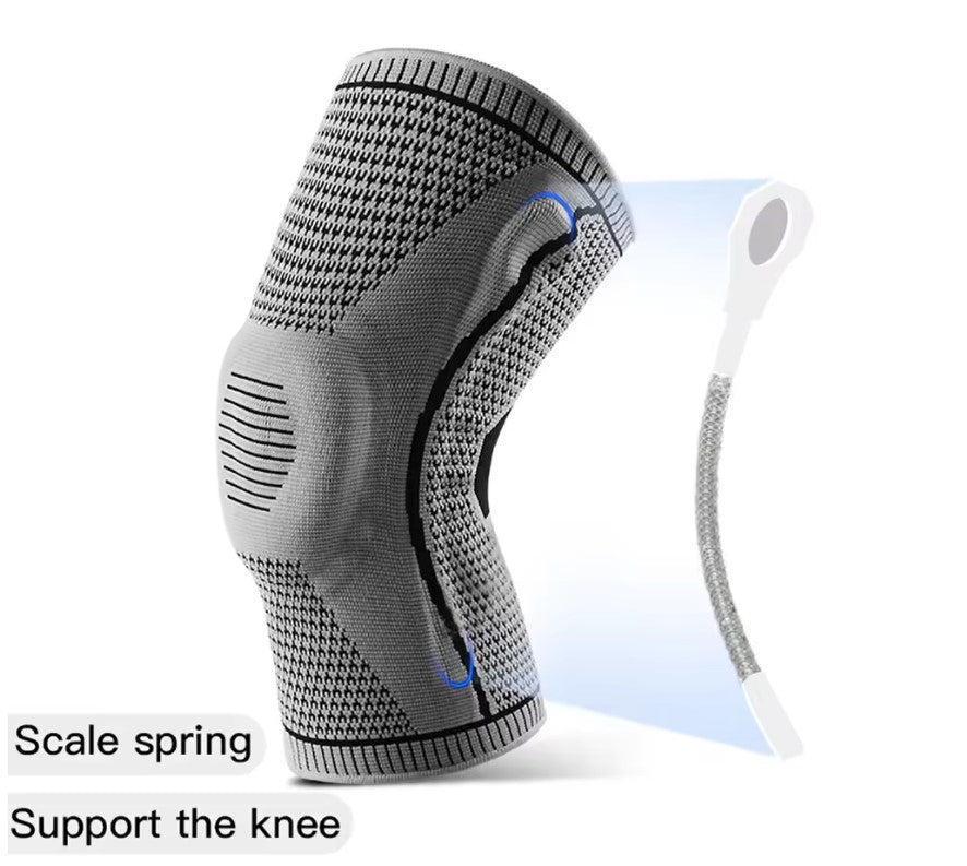 Knee Brace for Arthritis Knee Pad Silicone Spring Compression Sleeve