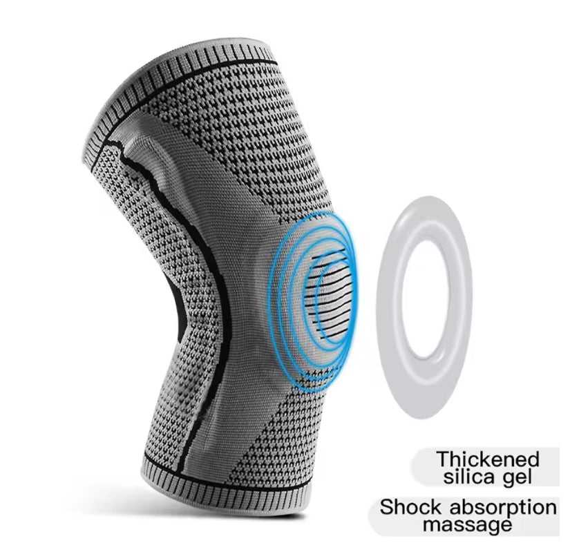 Knee Brace for Arthritis Knee Pad Silicone Spring Compression Sleeve
