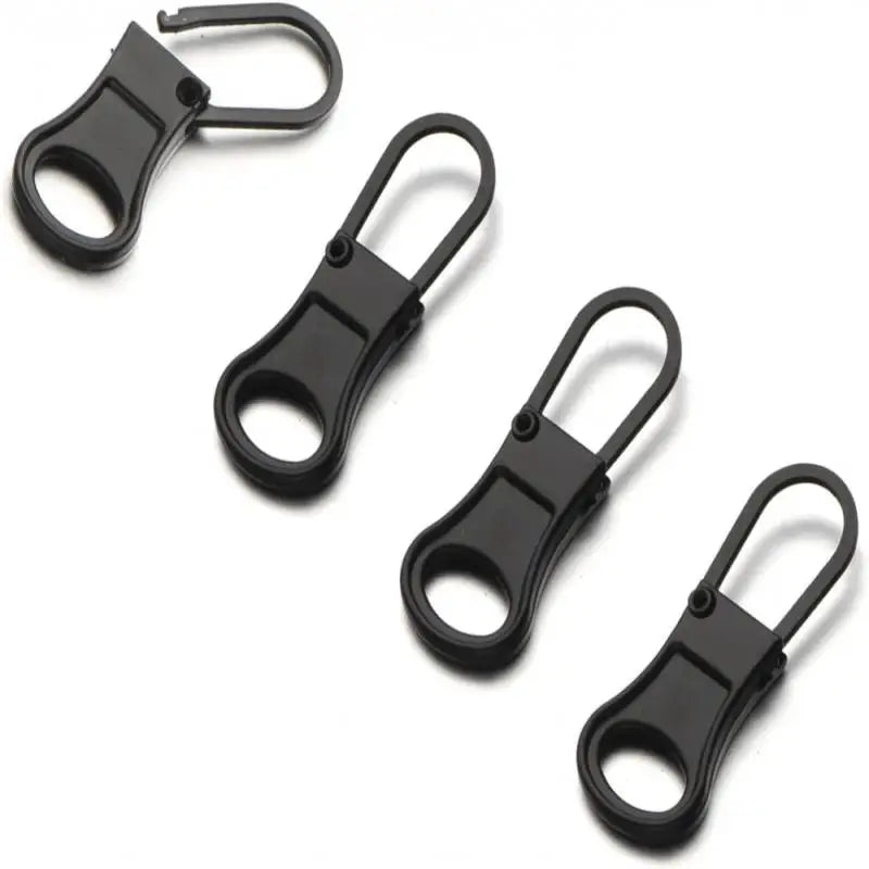 4-20PCSMetal Zip Puller Replacement Tab Zipper Sliders Head Zipper Head Detachable Backpacks Purses Repair Sewing Accessories